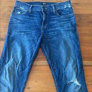 Hudson Ace Skinny Blue Denim Jeans